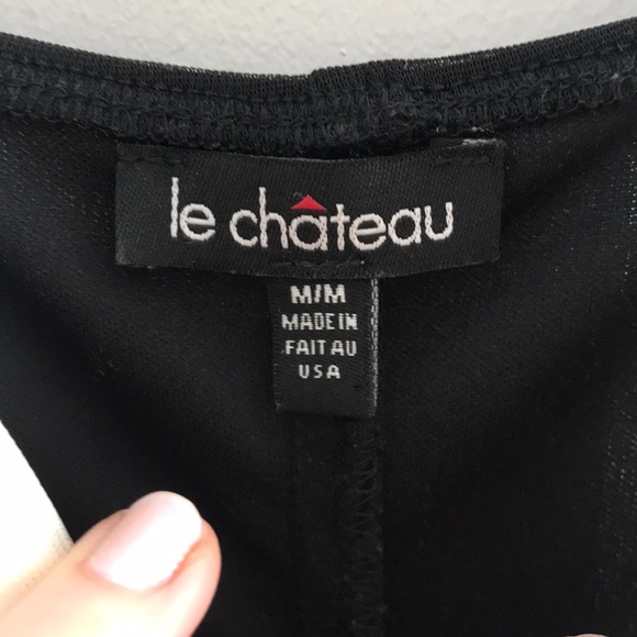 LE CHÂTEAU | Black & cream dress - Picture 7 of 14